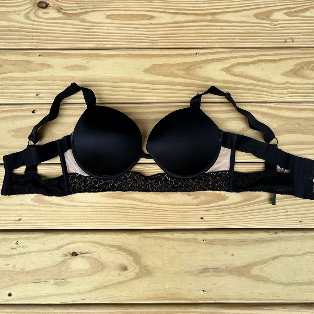 Black Lace Victoria’s Secret Push-up Bra